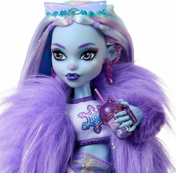 Кукла Monster High Abbey Bominable with Tundra pet HNF64